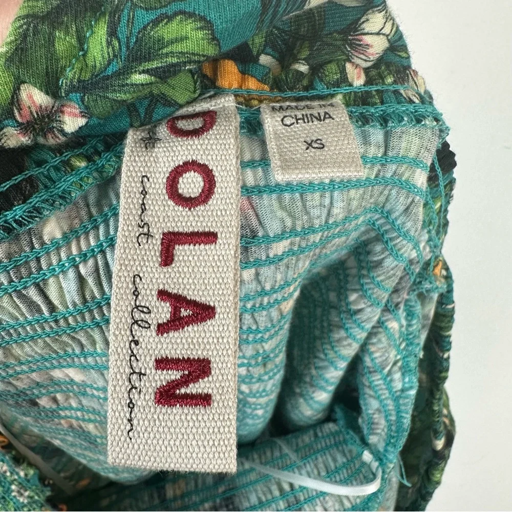 Dolan Anthropologie Smocked Toucan Top - Picture 5 of 8